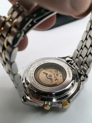 Reloj Seiko Kinetic SQ 50 Oro/Plata