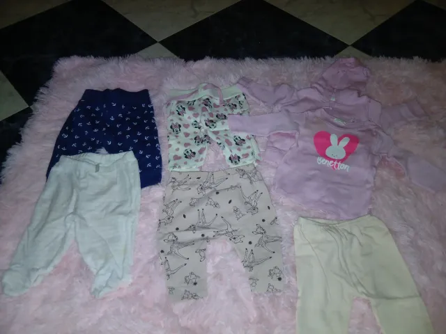 Lote Ropa Bebé Niña 0-3 Meses