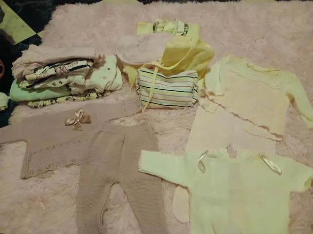 Lote Ropa Bebé Niña 0-3 Meses