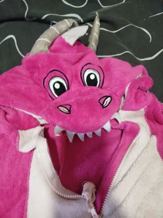 Pijama Dragón Rosa Talla L