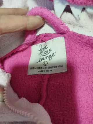 Pijama Dragón Rosa Talla L