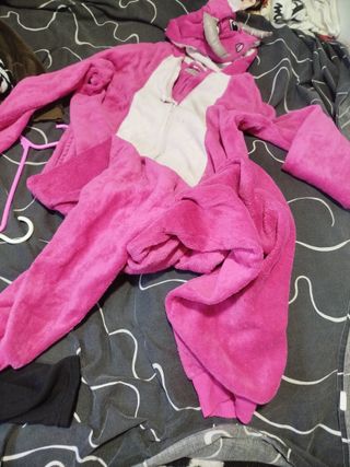 Pijama Dragón Rosa Talla L