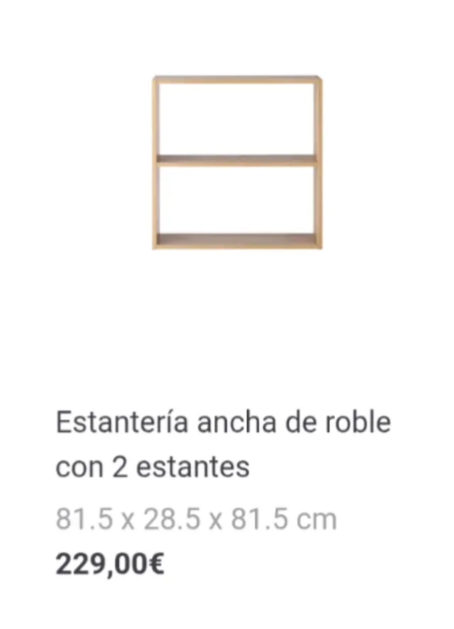 Estantería Muji