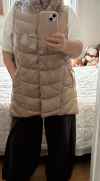 Chaleco acolchado sin peso!