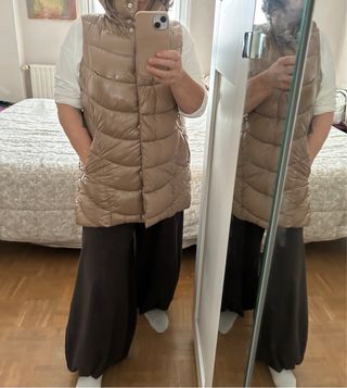 Chaleco acolchado sin peso!