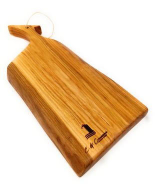 Vassoio da tavola artigianale in legno di ciliegio