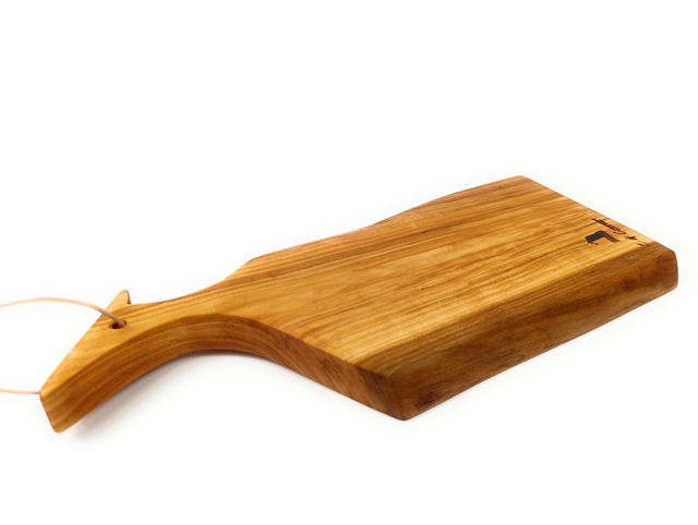 Vassoio da tavola artigianale in legno di ciliegio