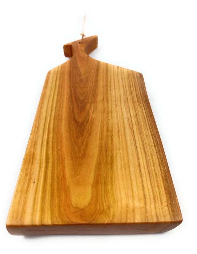 Vassoio da tavola artigianale in legno di ciliegio