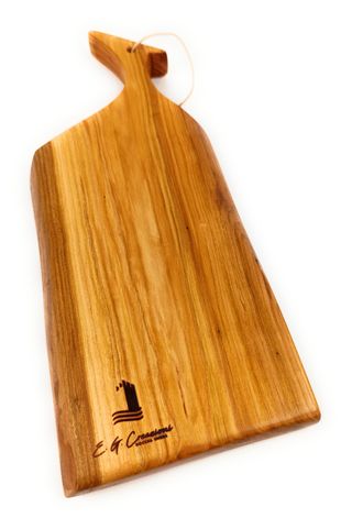 Vassoio da tavola artigianale in legno di ciliegio