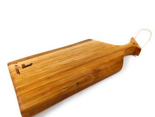 Vassoio da tavola artigianale in legno di ciliegio