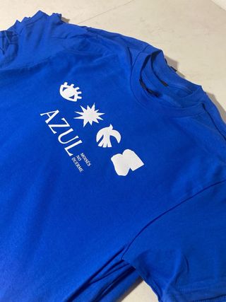 Camiseta AZUL Talla L