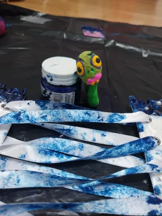 Disfraz Novia Cadáver Hecho a Mano.