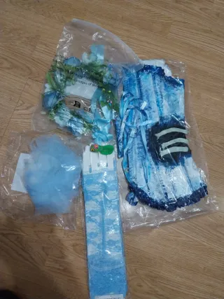 Disfraz Novia Cadáver Hecho a Mano.