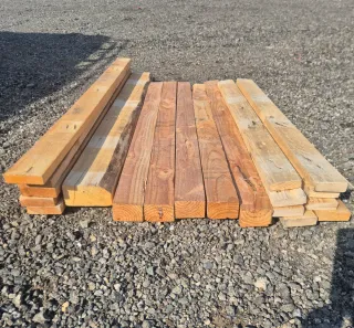 Listones de Madera Cortos