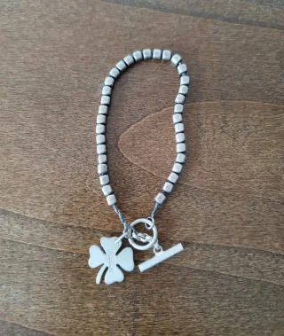 Bracciale Furla Argento 925 Quadrifoglio