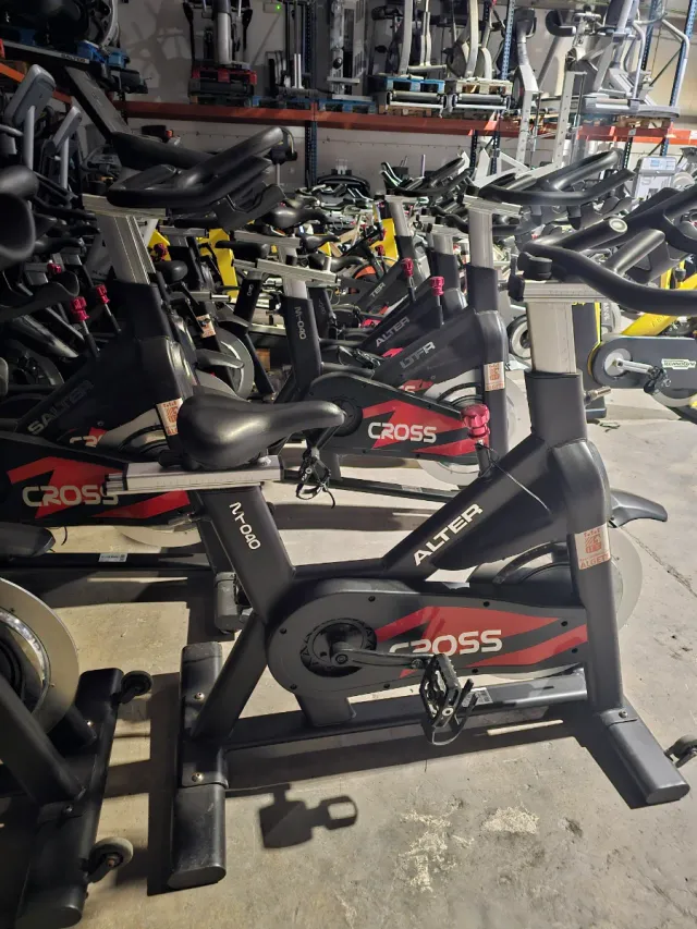 Bicicletas Spinning Salter Cross