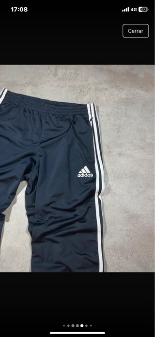 Chándal Real Madrid Adidas Negro Amarillo