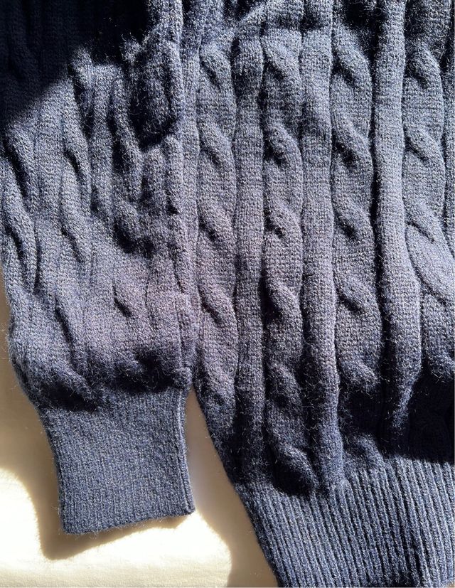 Jersey Polo Ralph Lauren Azul Trenzado