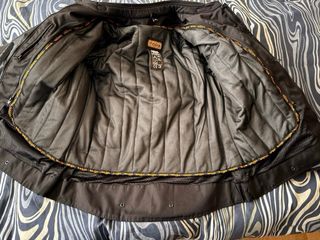 Chaqueta Moto Negra y Rosa