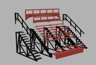 Grada 1:32 personalizable Slot Scalextric dioramas