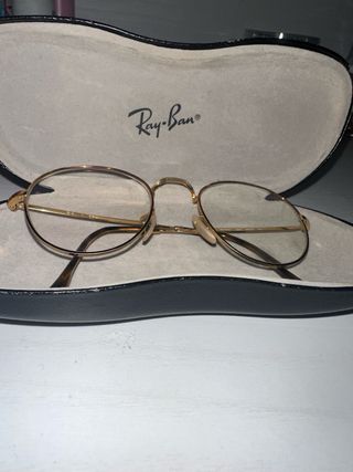 Occhiali Ray-Ban Originali Oro/Marrone