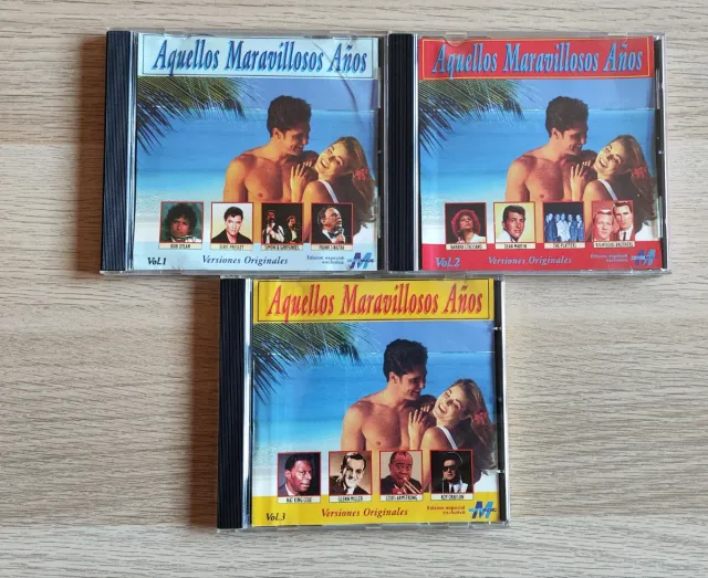 Colección CD Aquellos Maravillosos Años Vol.1-3