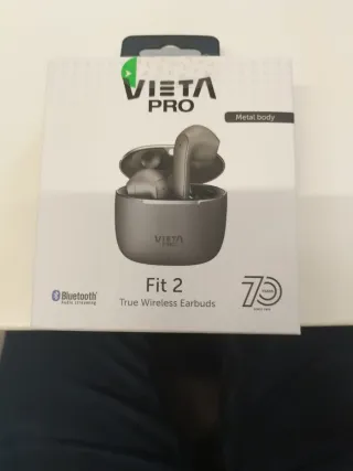 Auriculares Vieta Pro Fit 2 Bluetooth 5.3 Touch Gr