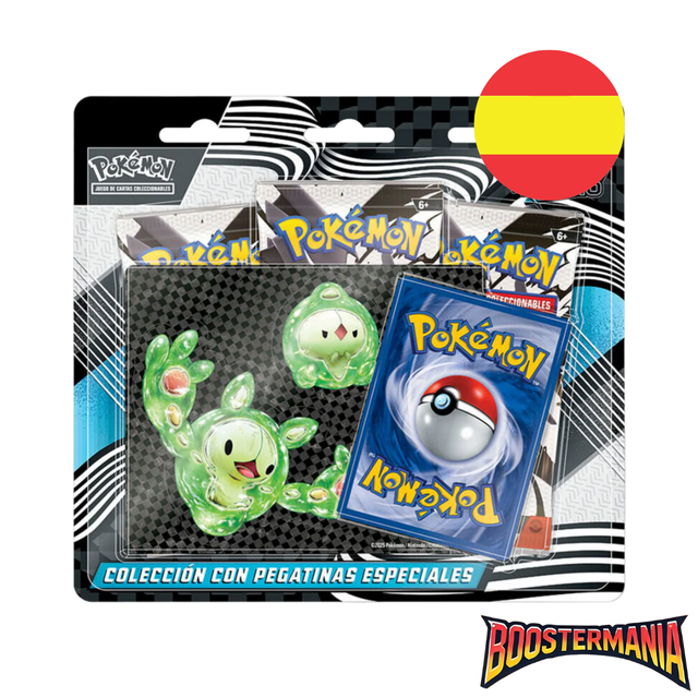 Pokémon TCG: Blíster 3 Sobres Fulgor Negro Español
