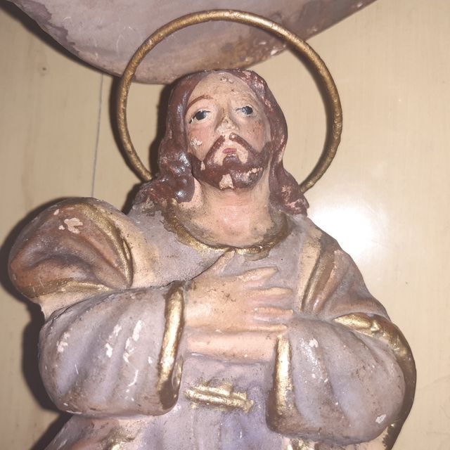 Belen muy antiguo terracota y Olot