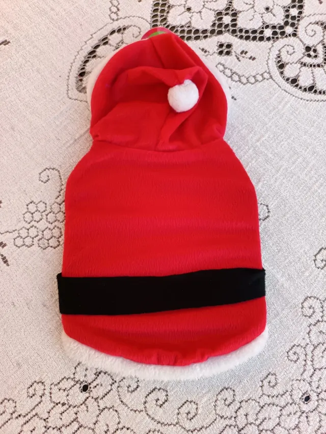 Costume da cane Babbo Natale