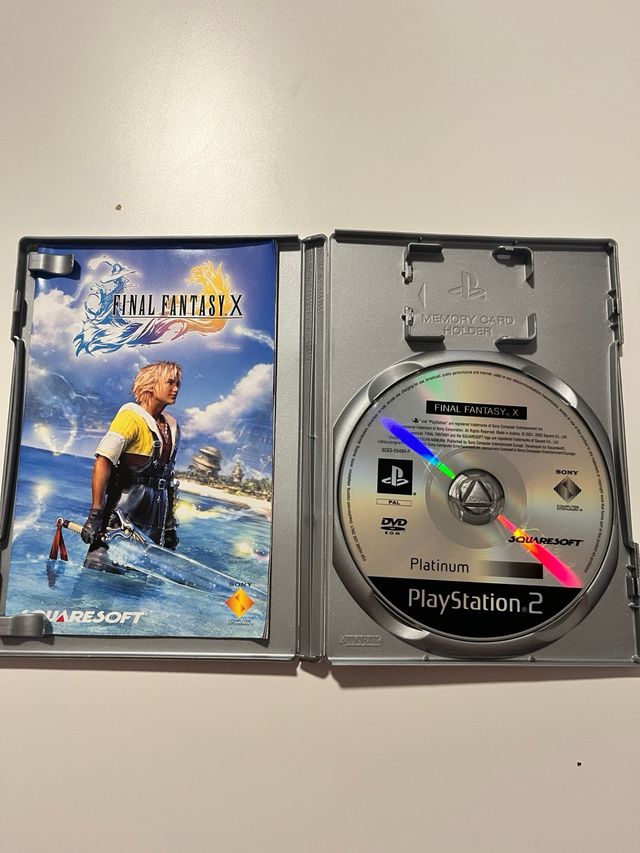Final Fantasy X Platinum PS2 Español