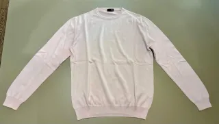 Maglioncino uomo Grigio Perla taglia 50