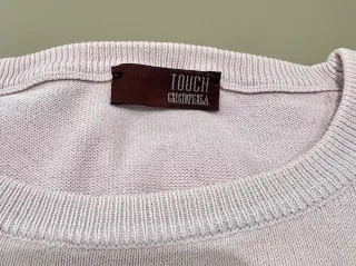 Maglioncino uomo Grigio Perla taglia 50