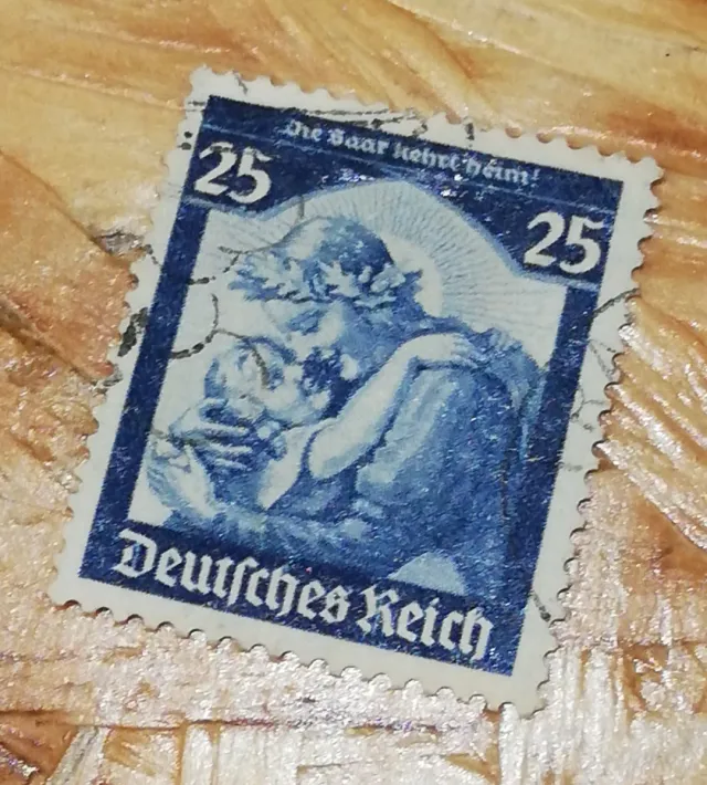 Sello Alemán Die Saar kehrt heim. 