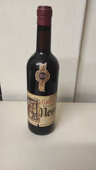 Bottiglia Gattinara Nervi, 1964