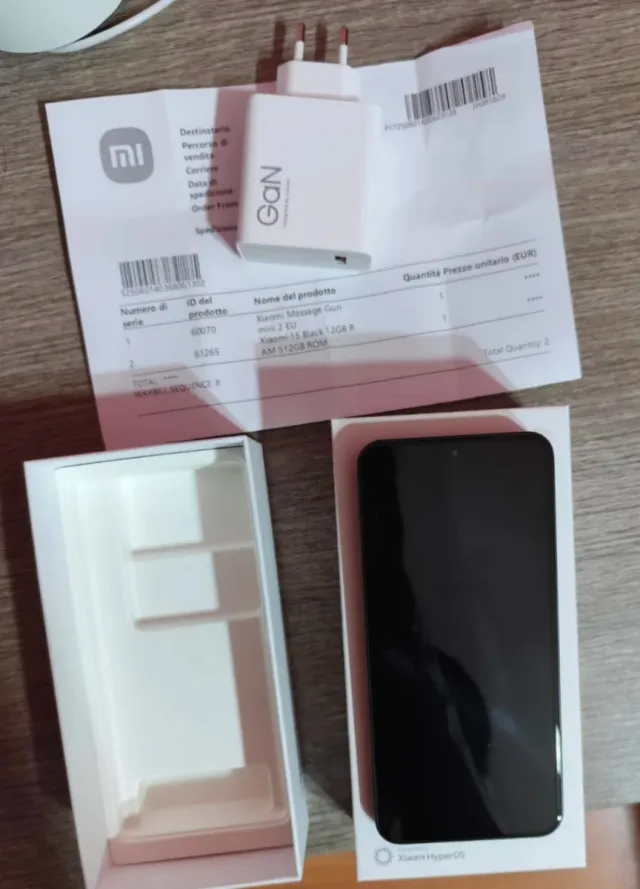 Xiaomi 15 black 12GB RAM 512GB ROM