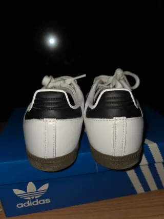 Zapatillas Adidas Samba Blancas y Negras