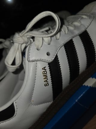 Zapatillas Adidas Samba Blancas y Negras