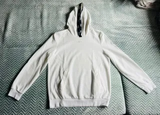 Felpa Fila uomo cotone bianca