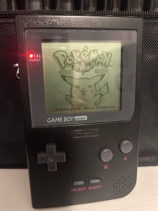 Nintendo Game Boy Pocket Negra