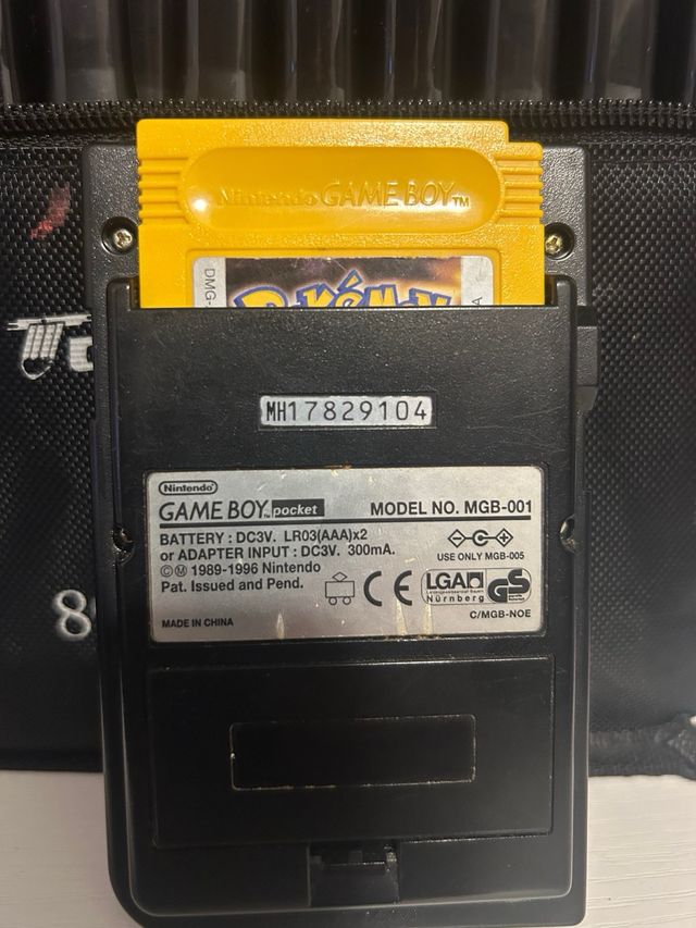Nintendo Game Boy Pocket Negra