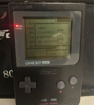 Nintendo Game Boy Pocket Negra