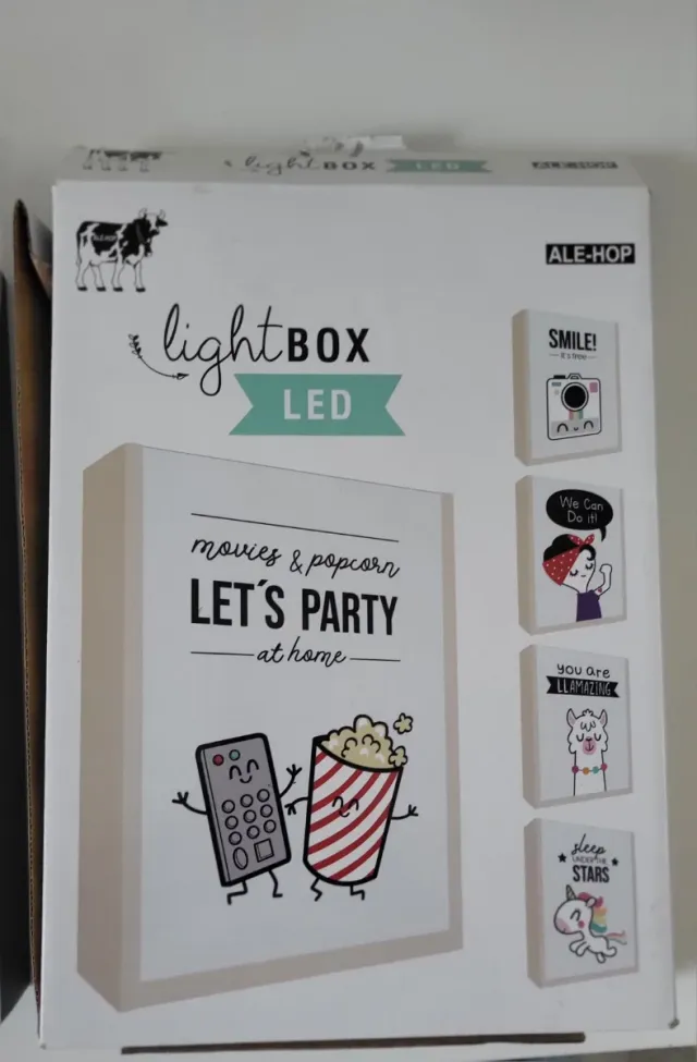 Caja de luz LED Ale-Hop Unicornio