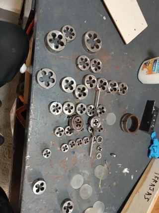 Terrajas para roscar todas las medidas