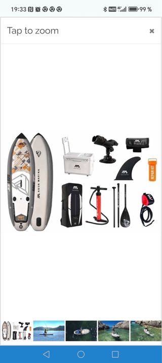 Tabla Paddle Surf Pesca Drift 10' Aquamarina