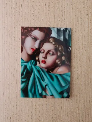 Imán "Les jeunes filles" Tamara de Lempicka. Nuevo