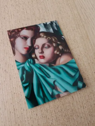 Imán "Les jeunes filles" Tamara de Lempicka. Nuevo