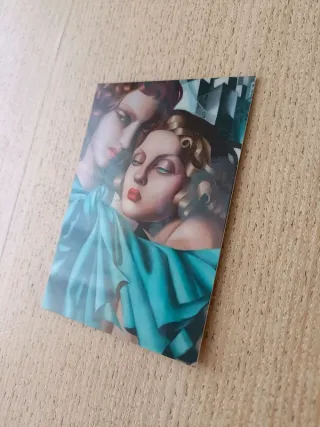 Imán "Les jeunes filles" Tamara de Lempicka. Nuevo