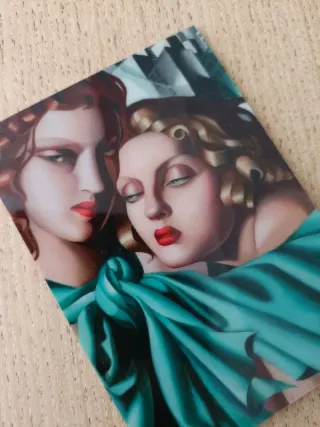 Imán "Les jeunes filles" Tamara de Lempicka. Nuevo