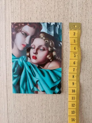 Imán "Les jeunes filles" Tamara de Lempicka. Nuevo